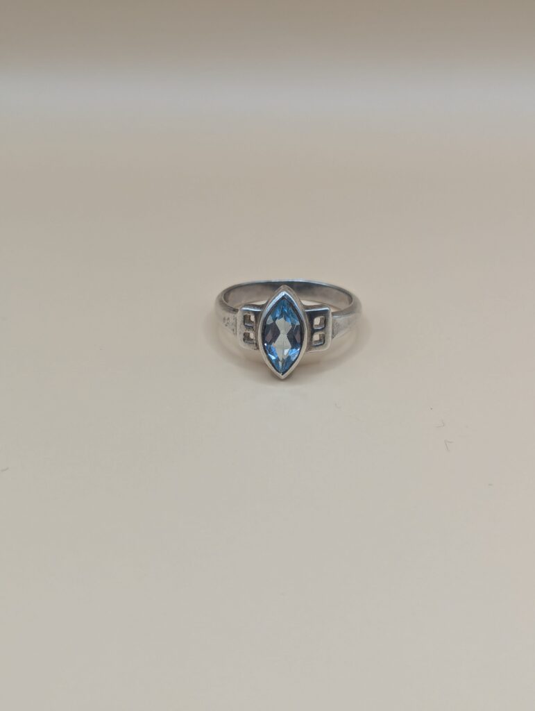 Silver Topaz Ring